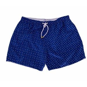 Ganesh Swim Board Shorts Blue Daisy XXL NEW